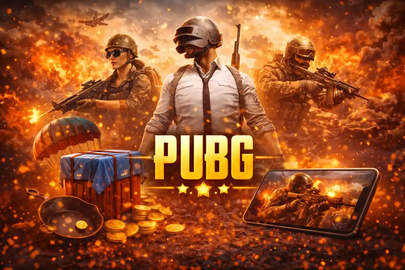 เดิมพันทัวร์นาเมนต์ PUBG เกมแนวเอาชีวิตรอดในสนามรบเพื่อคว้าชัยชนะ