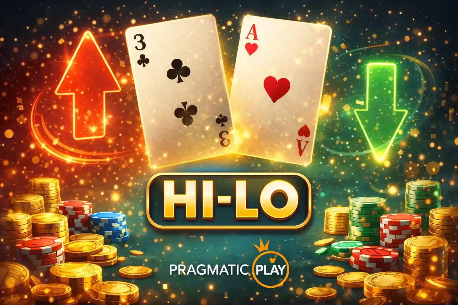 เกมไพ่ไฮโลออนไลน์ เกมทายสูงต่ำ Hi-Lo ค่าย Pragmatic Play เล่นง่ายลุ้นสนุกพร้อมกราฟิกสวยงาม